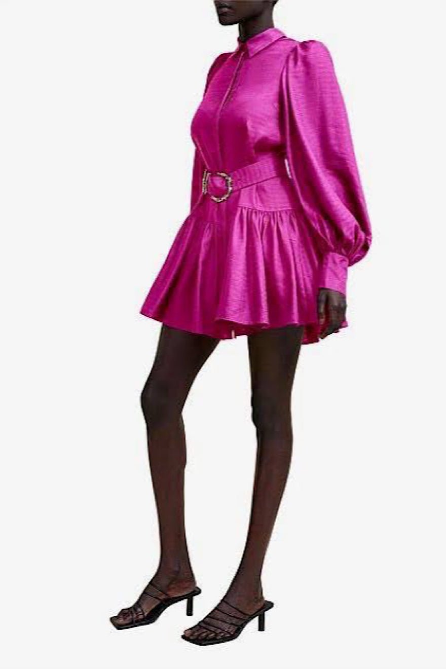 Acler Sherwood Mini In Flamingo Pink photo 2