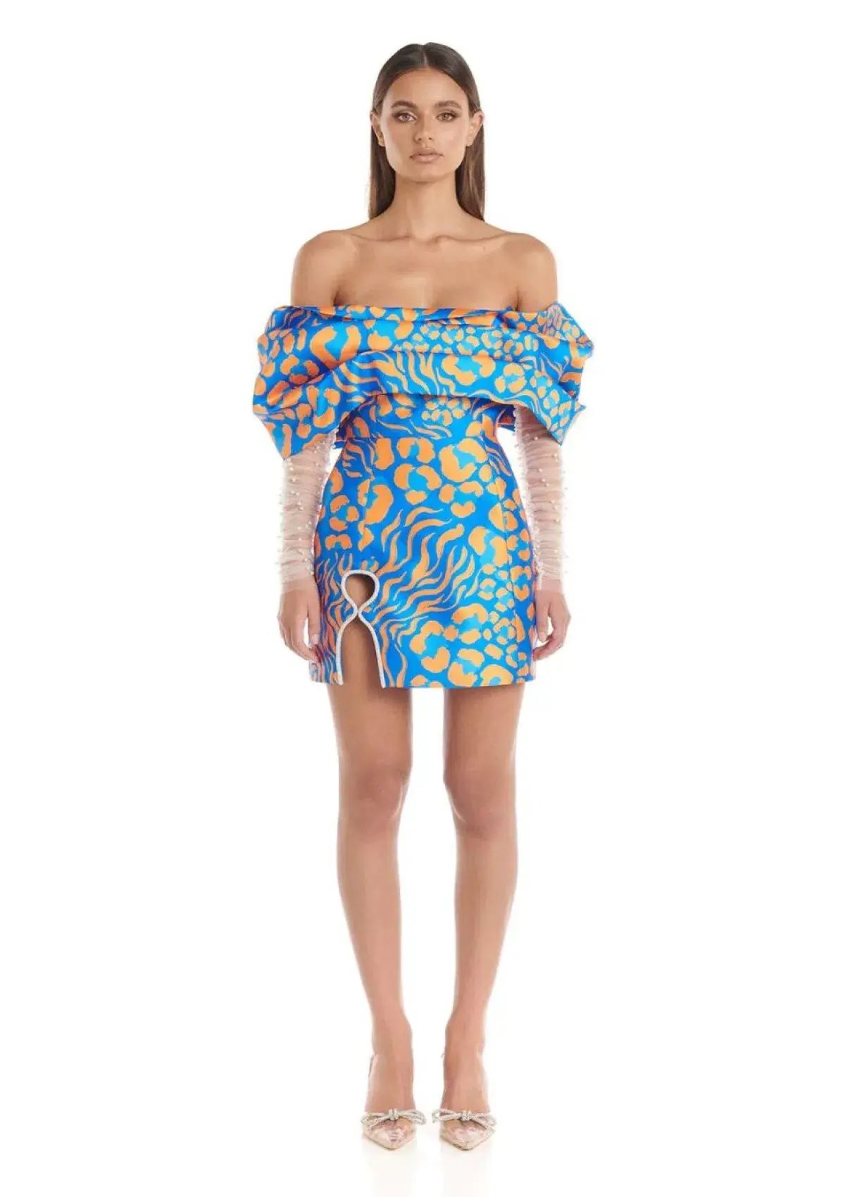Eliya The Label Lola Mini Dress in Blue Size Small / AU 8 photo 3