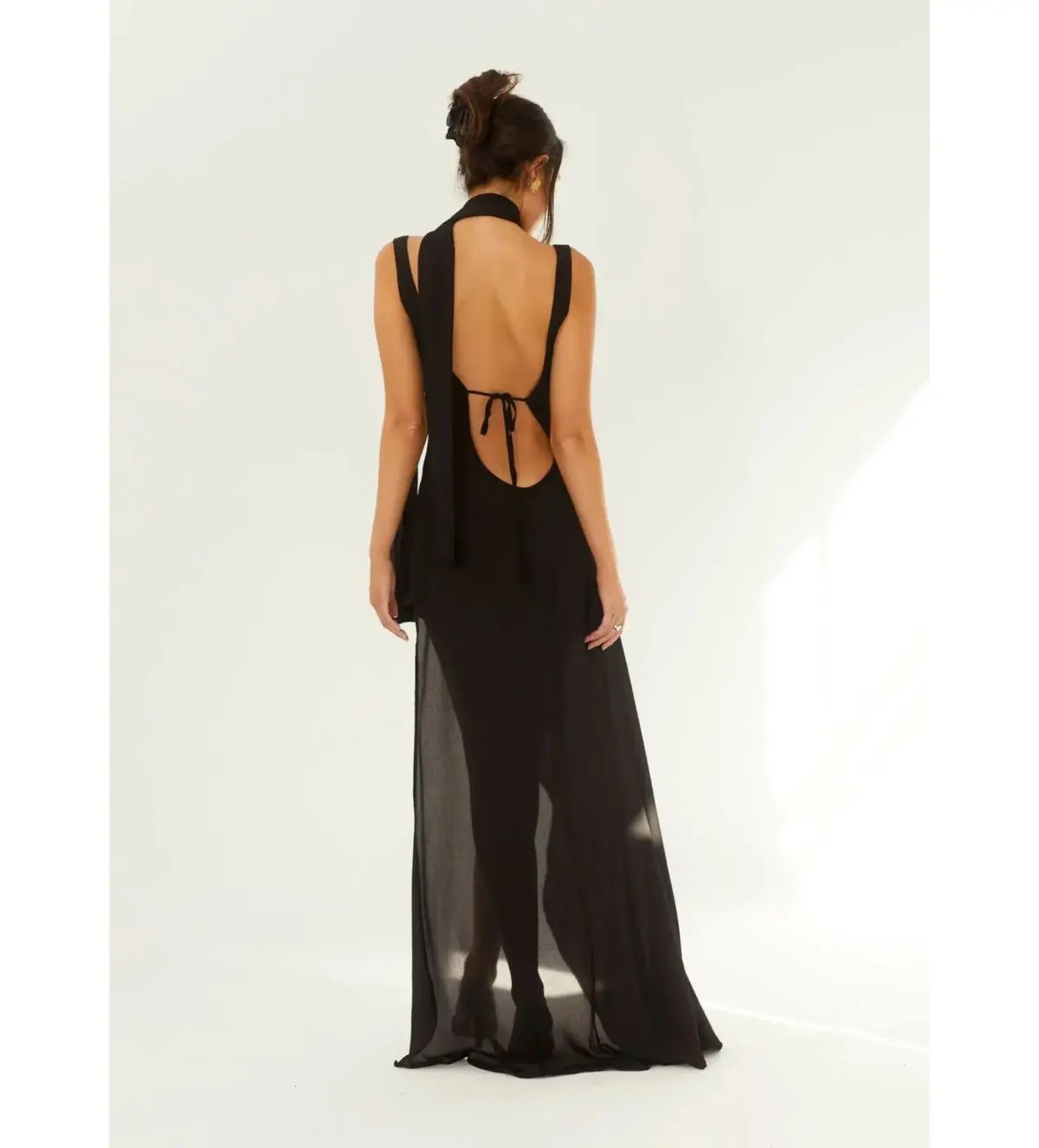 Arcina Ori Amelie Maxi Dress Black Size XS AU 6 photo 6