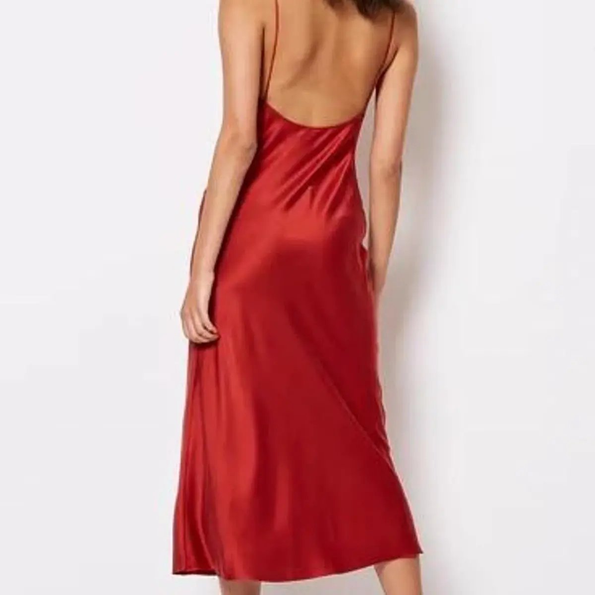 Bec & Bridge Girl Talk Slip Dress Red Size 8 photo 3