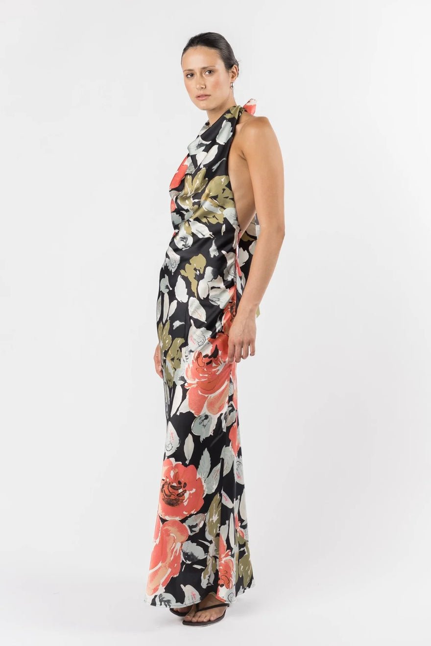 One Fell Swoop Kristina Dress - Kuro Hana Print photo 4