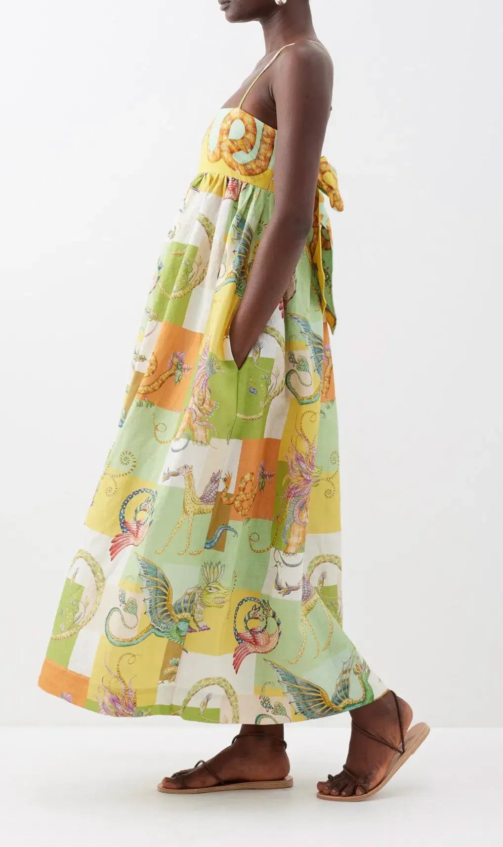 Alemais Jerome Midi Dress Multi Size 8 photo 4