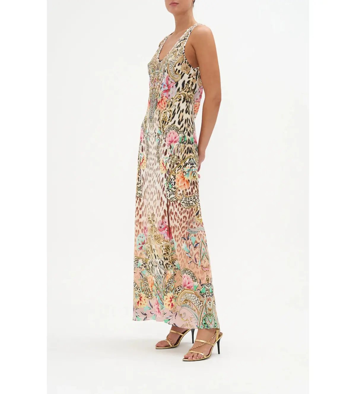 Camilla Bias Cut Tank Dress Queen Atlantis Size S / AU 10 photo 2
