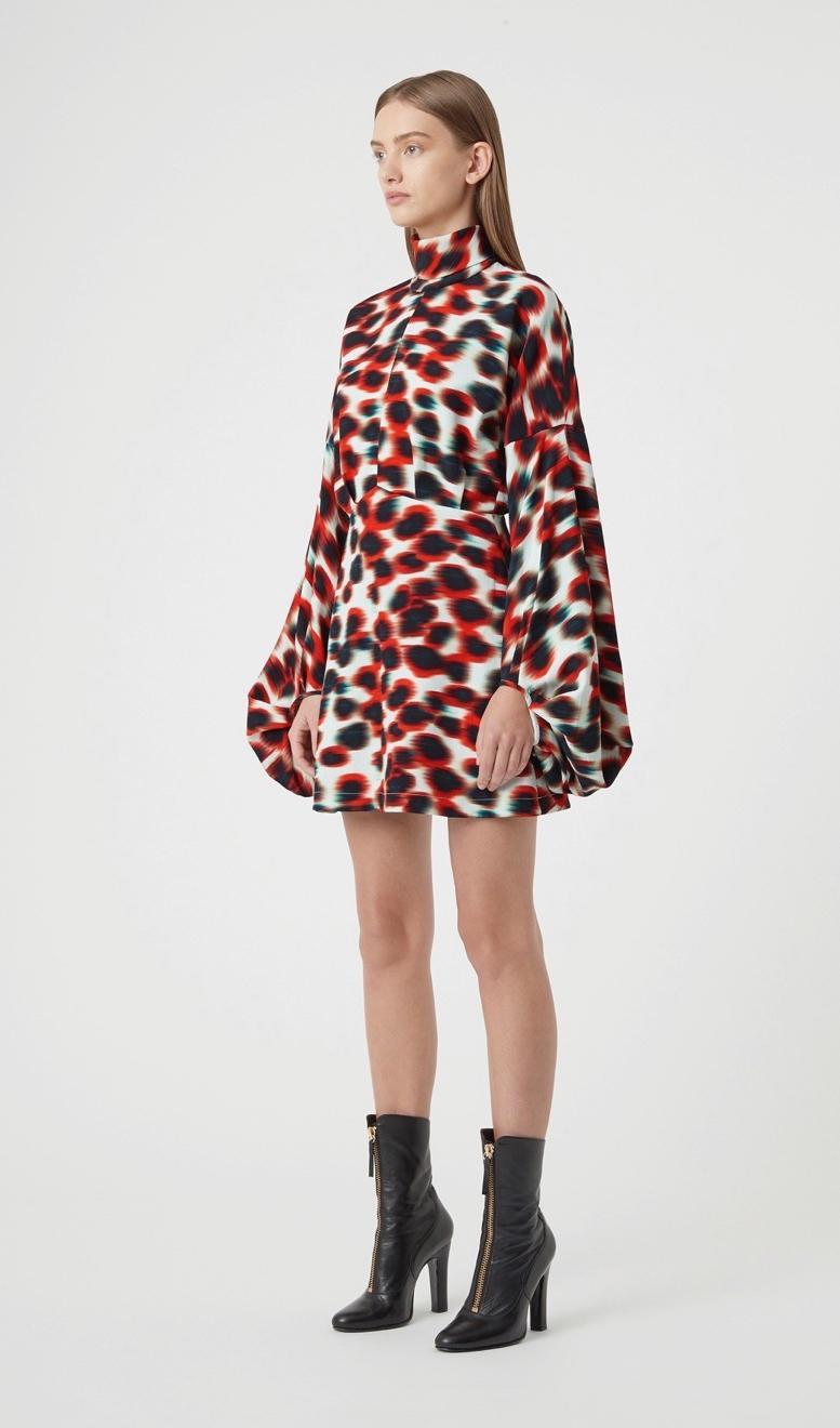Camilla and Marc Sawyer Mini Dress Print Size 6 photo 2