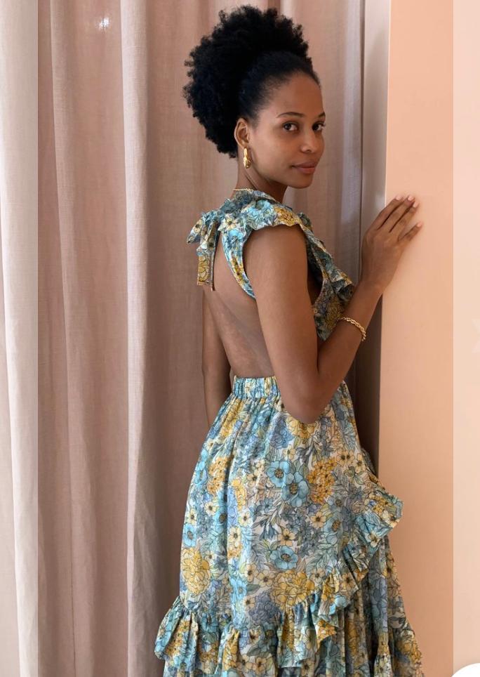 Magali Pascal Botanic Dress in Eden Print photo 4