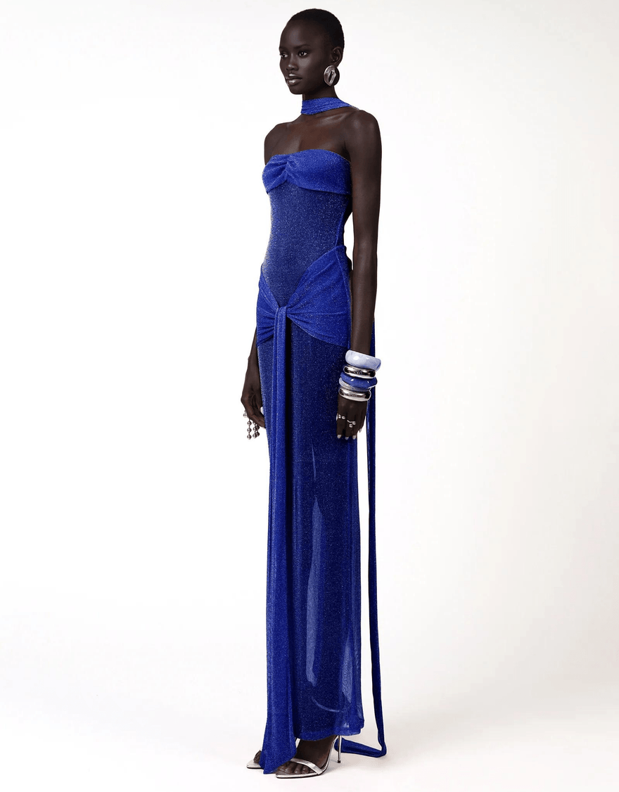 Khanum's Kesca Dress - Blue photo 4