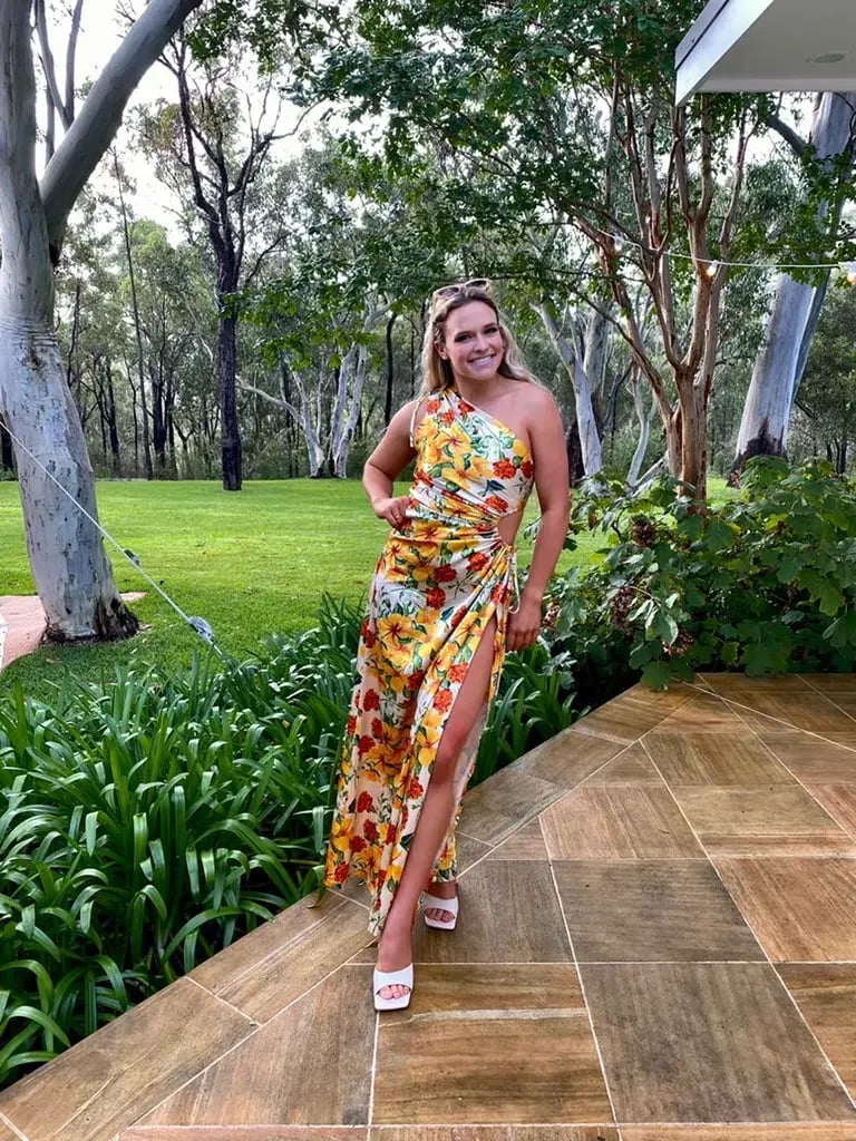 Sonya Moda Nour Maxi Dress Yarden Floral Size 10 photo 4