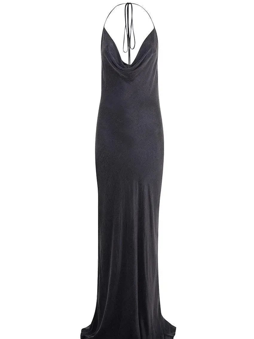 Rat & Boa Santi Dress Deep Navy Size Small photo 5
