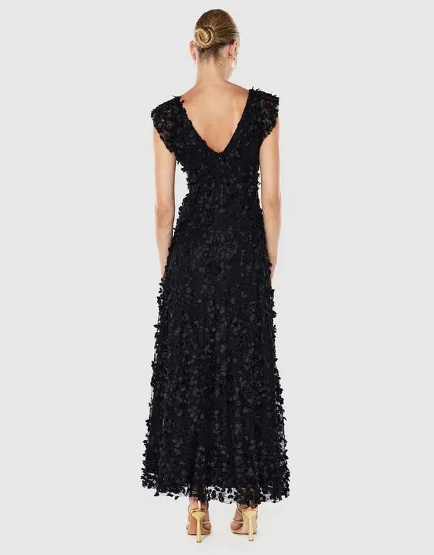 Manning Cartel Enchantment Gown  Black Size 8 photo 3