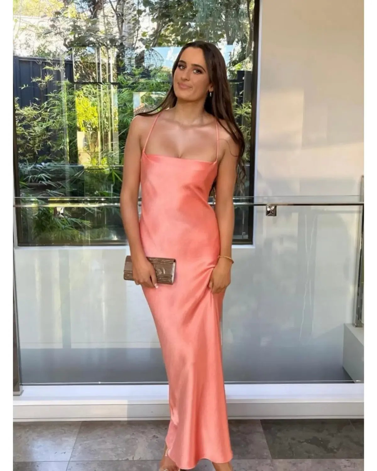 Bec & Bridge Dreamer Tie Dress in Coral Size AU 6 photo 3