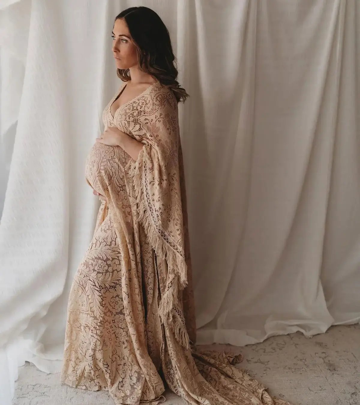 We Are Reclamation Magic Maker Gown Dark Ivory One Size photo 6
