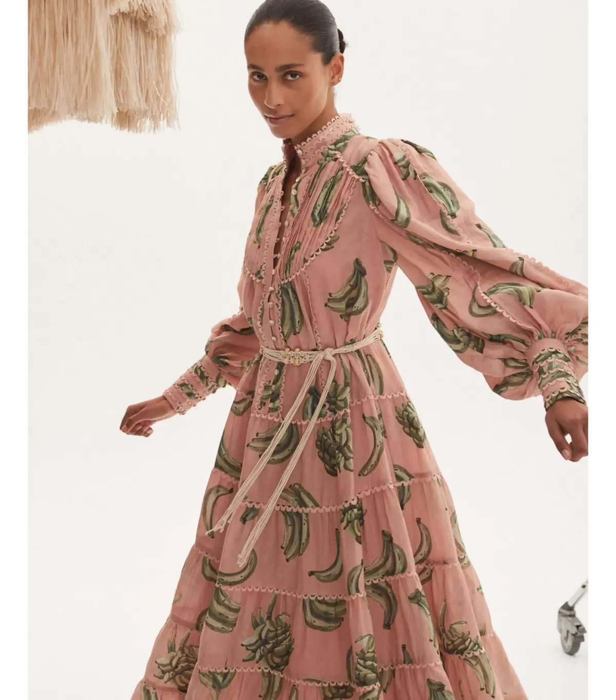 Alémais Bananarama Midi Dress Pink Size AU 12 photo 2