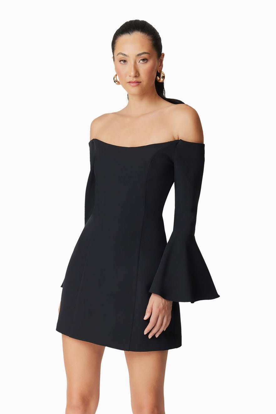 Elliatt Hazelle Mini Dress - Black photo 4