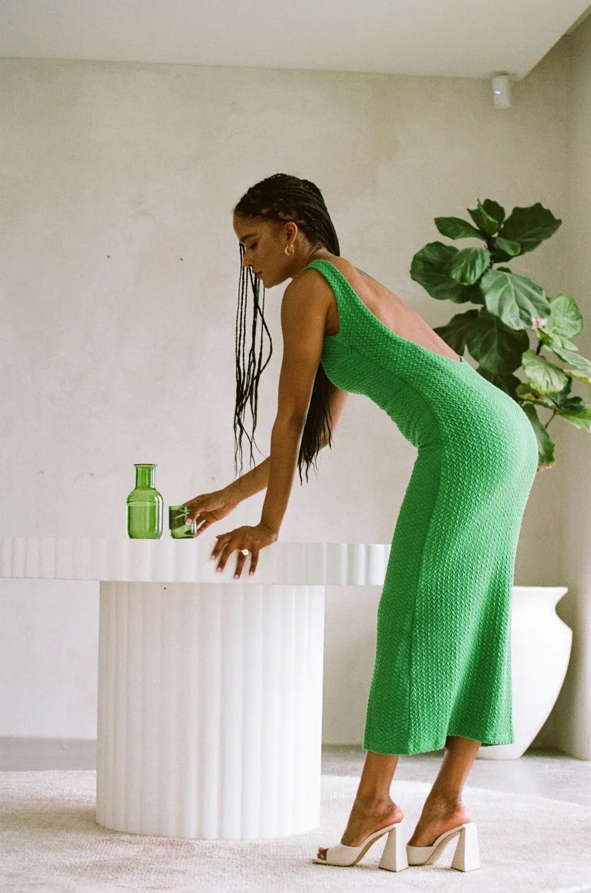 Sabo Skirt Dina Dress - Green photo 4