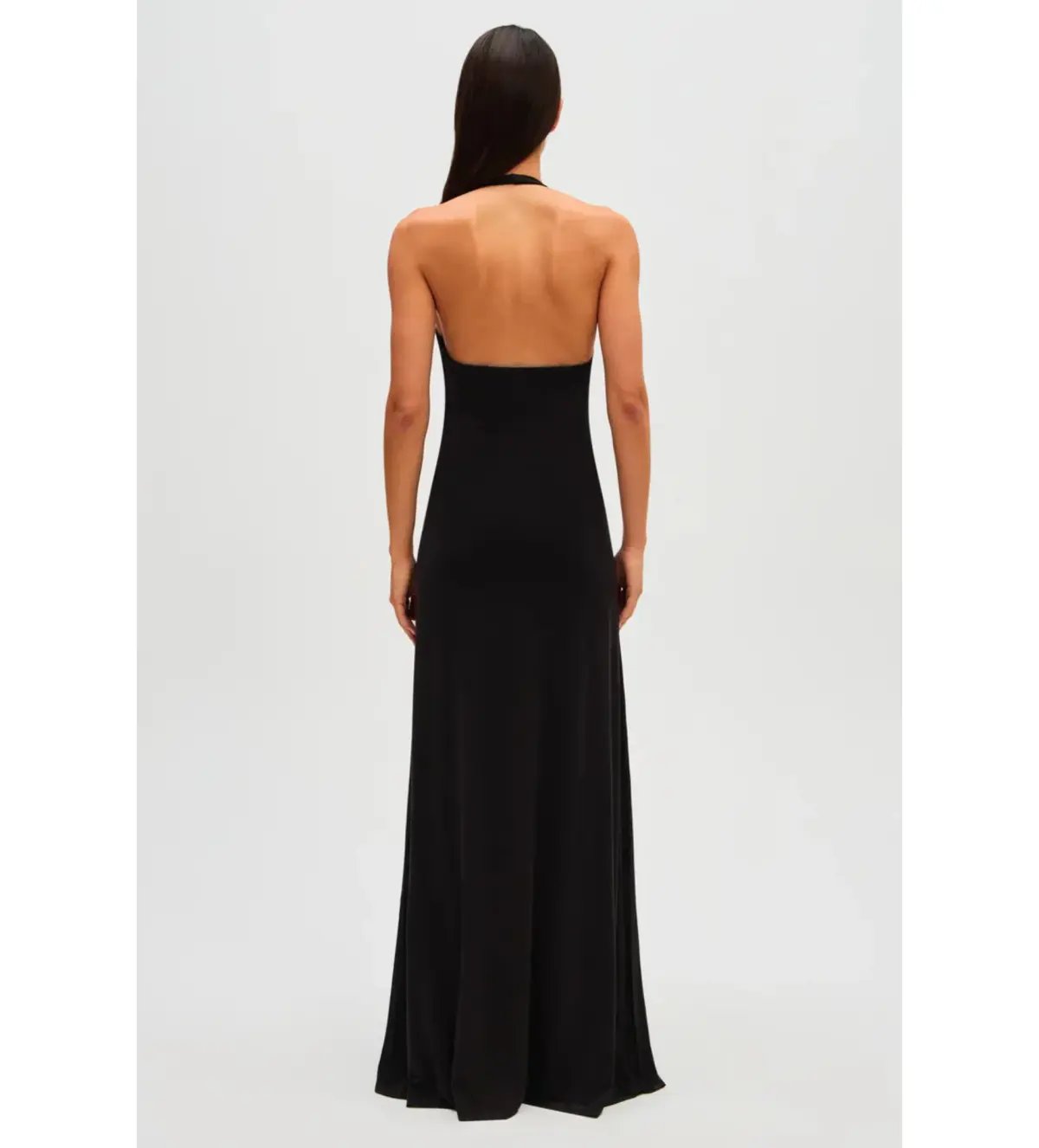 Misha Jennifer Cupro Dress Black Size 6 photo 3
