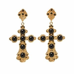 Christie Nicolaides Nonia Earrings Black photo 7