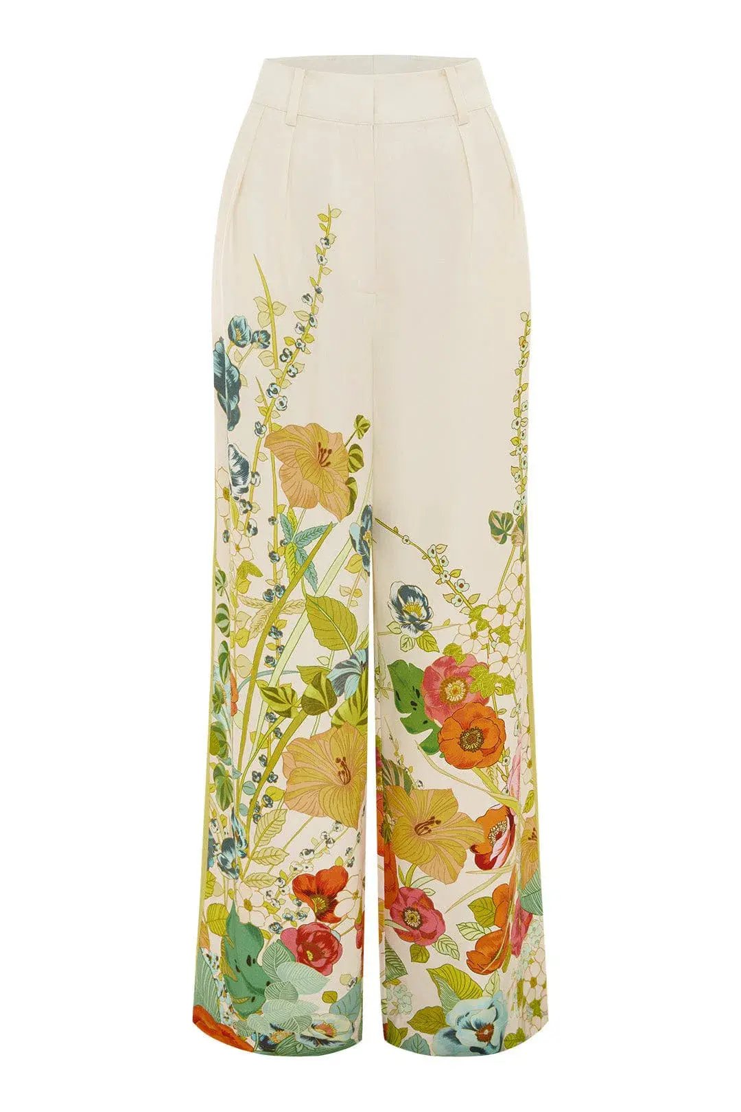 Alemais Constance Shirt and Pants Set Cream Floral Size 16 photo 5