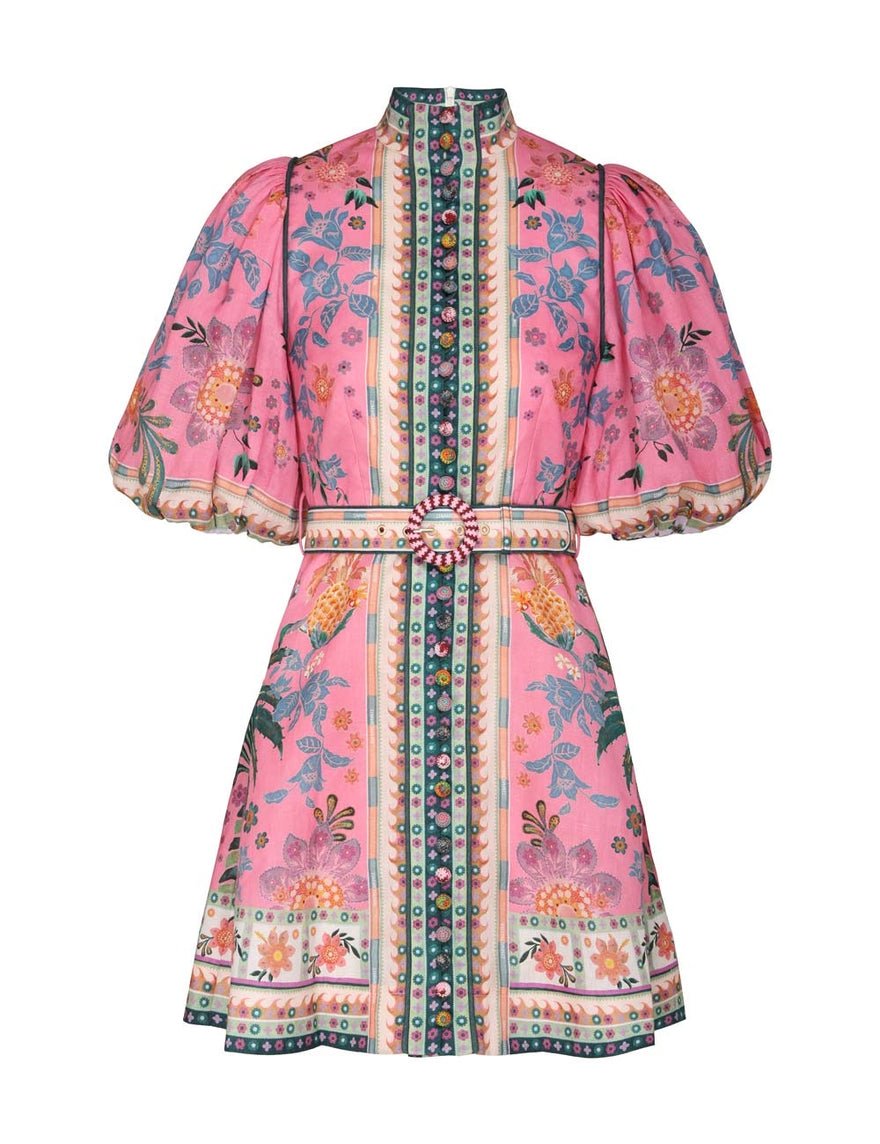 Zimmermann Ginger Buttoned Mini Dress photo 2
