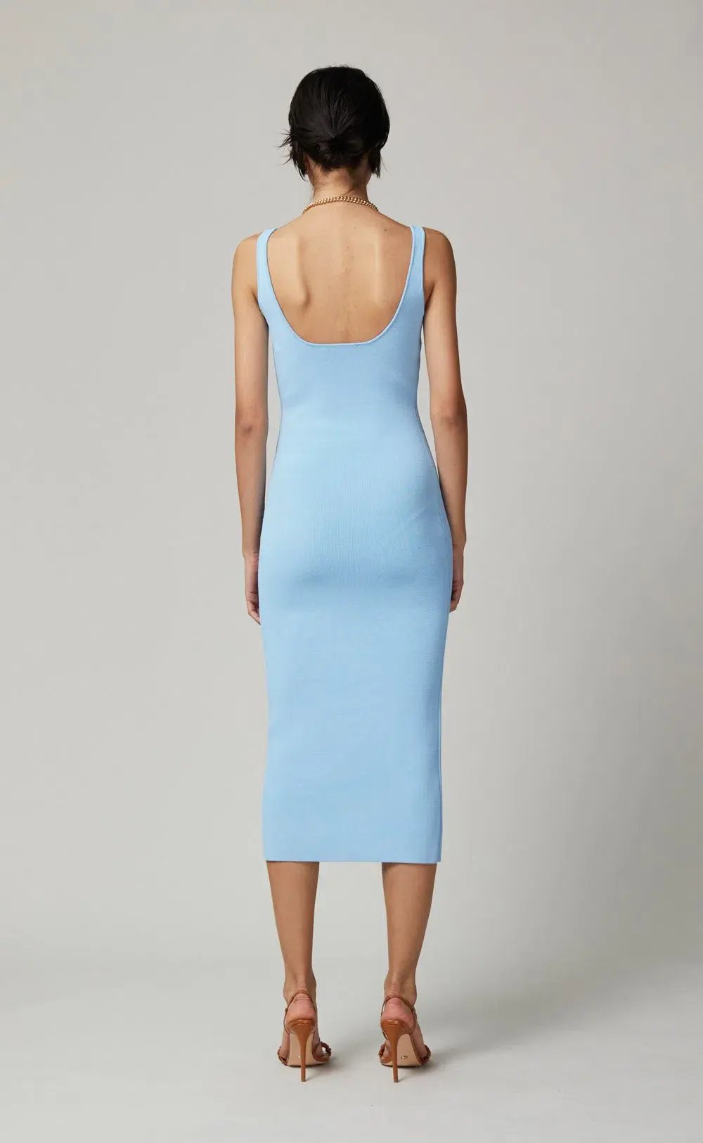 Bec & Bridge Emeline Midi Dress Blue Size 10 photo 3