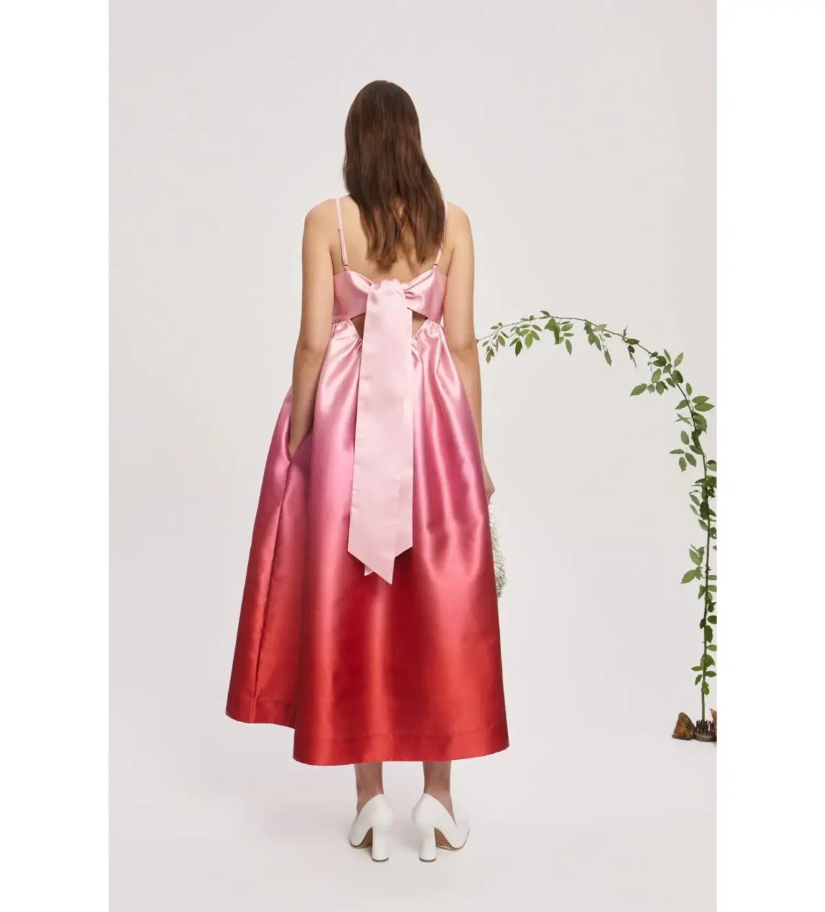 Alemais Inez Midi Dress Ombre Size AU 6 photo 4