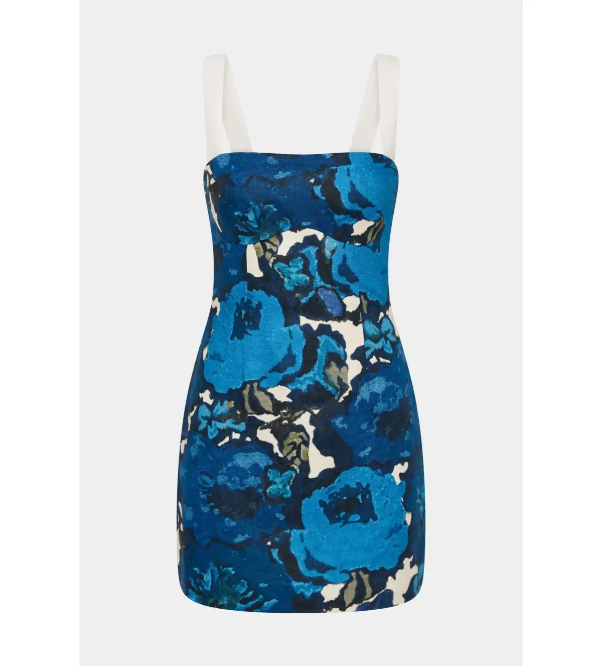 Sir the Label Camellia Mini Dress Blue Floral Size 3/AU 12 photo 4