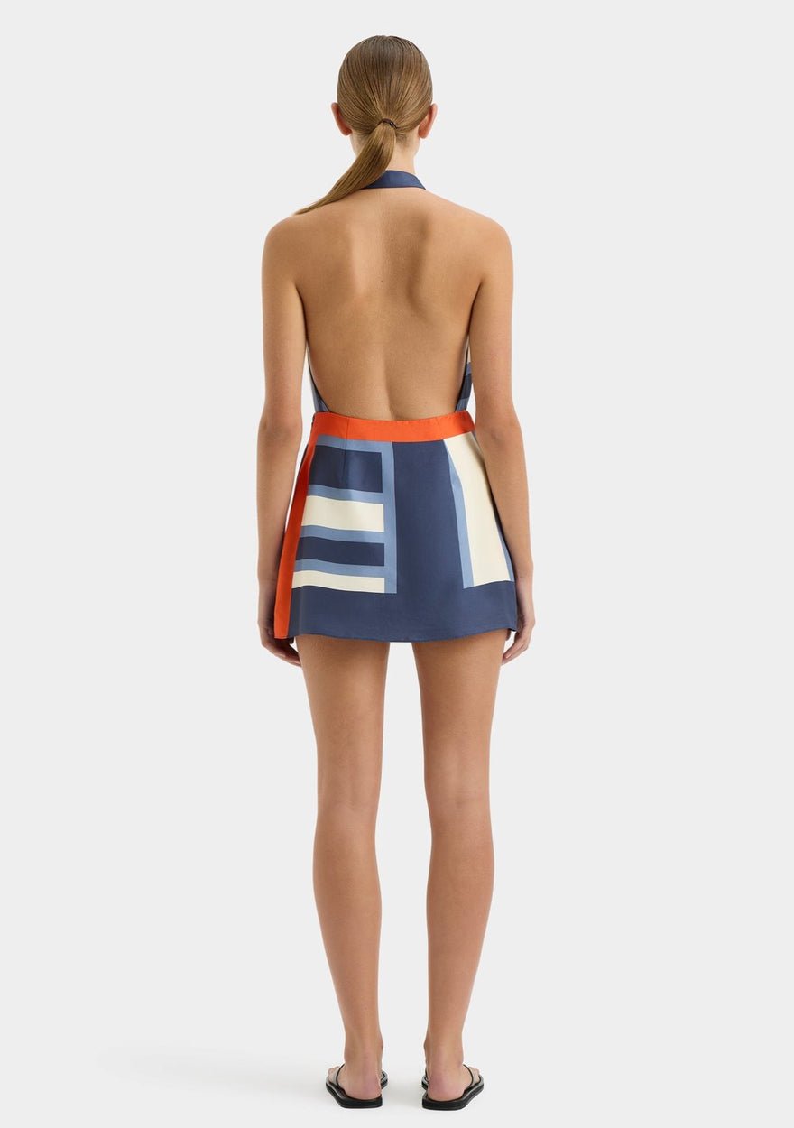 Sir The Label Dazed Wrapped Halter Mini Dress photo 2