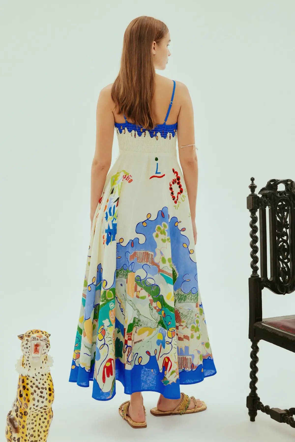 Alemais Nadia Sundress Multi Size 16 photo 3