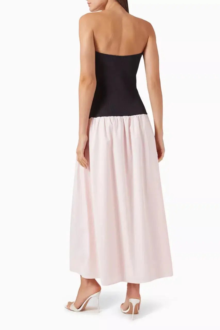 ANNA QUAN Amyra Strapless Dress Peony Pink 6 photo 4
