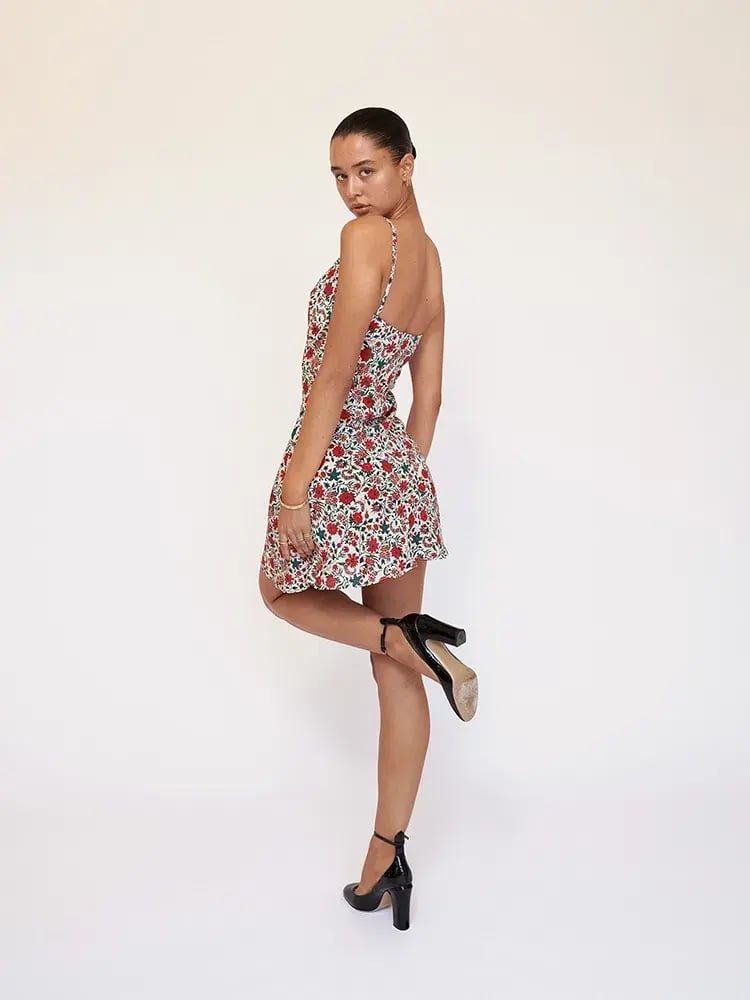 Realisation Par The Montague White Batik Floral Size XS photo 3
