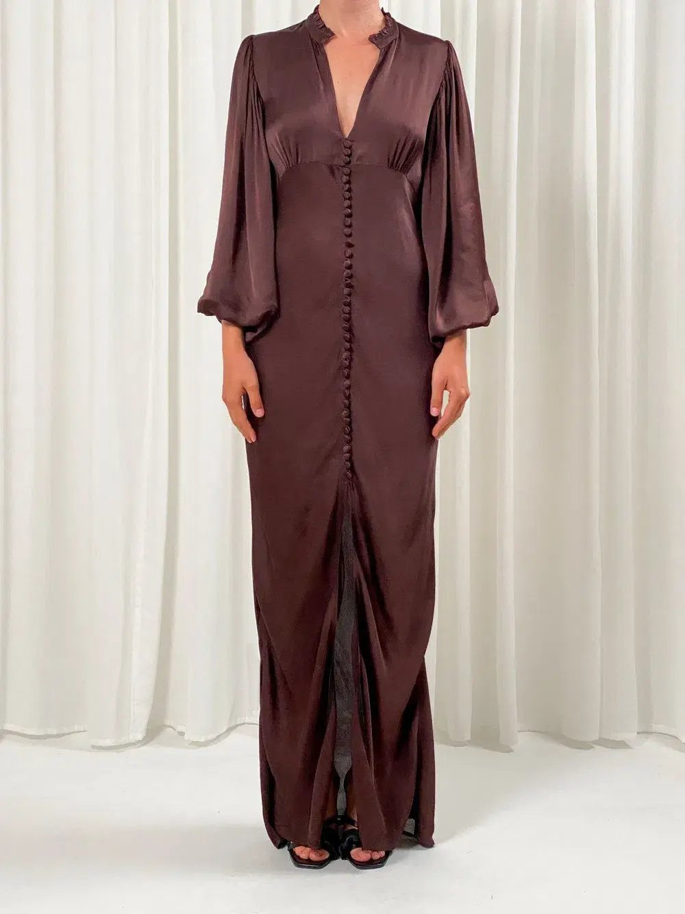 Birgitte Herskind Shila Dress Brown Size 8 photo 3