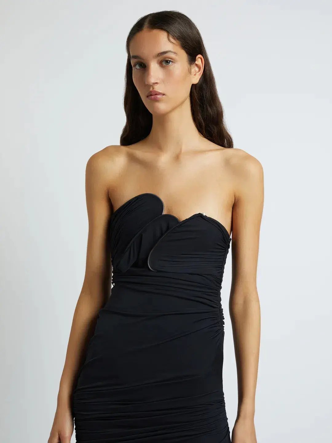 Christopher Esber Encompassed Looped Bodice Dress Black Size 8 / 8-10 AU photo 4
