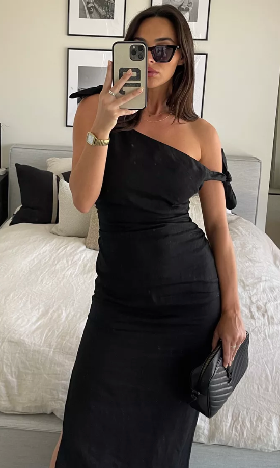 Sir The Label Off Shoulder Bettina Dress photo 3