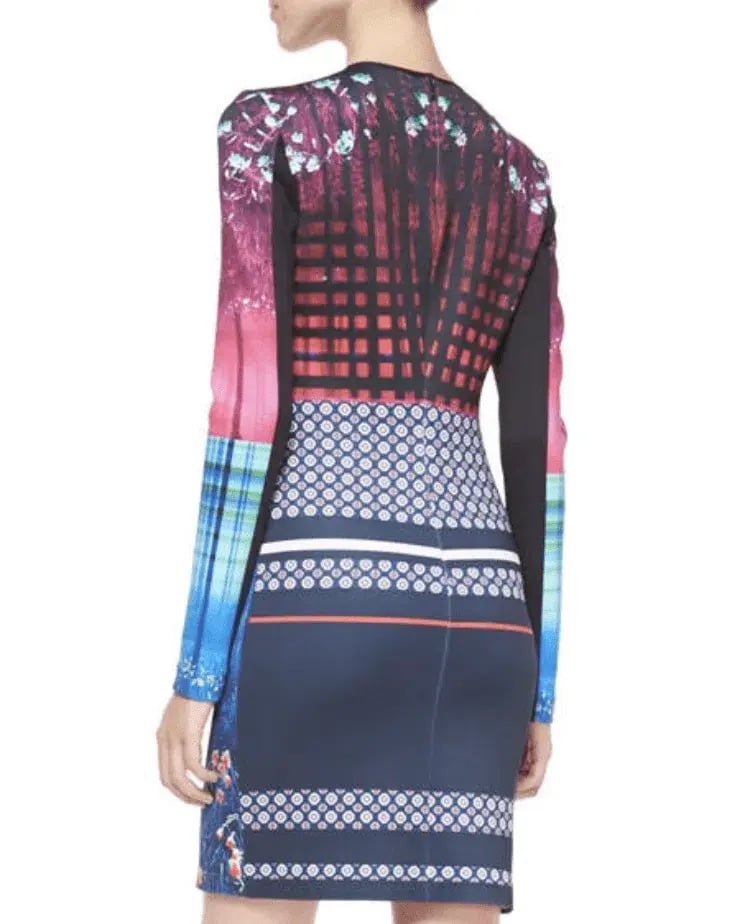 Clover Canyon Enchanted Woodlands Long Sleeve Dress Print Size 8 photo 2