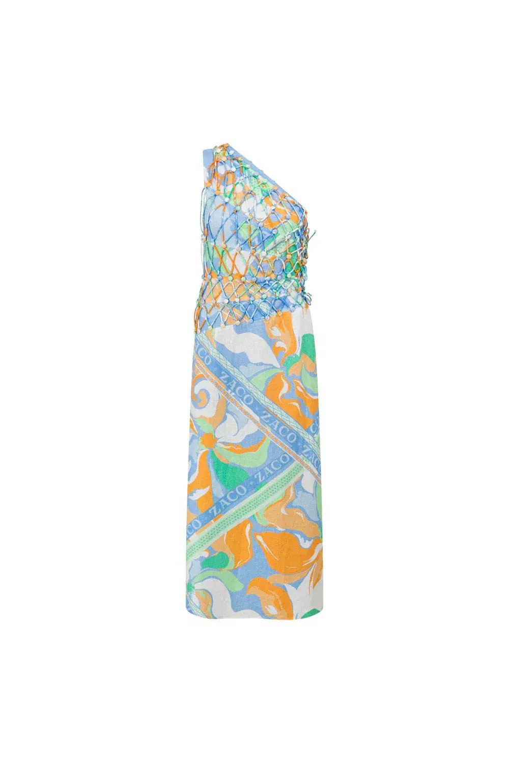 Zaco Pandora Midi Dress Calista Aliza Print Size S / AU 8 photo 5