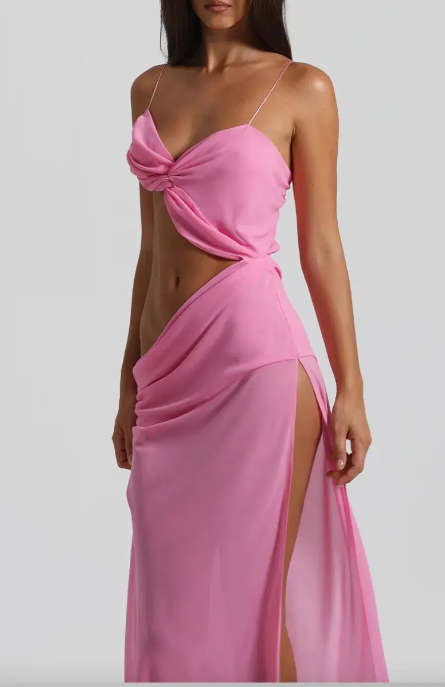 Natalie Rolt Dahlia Dress in Pink Size 8 photo 2