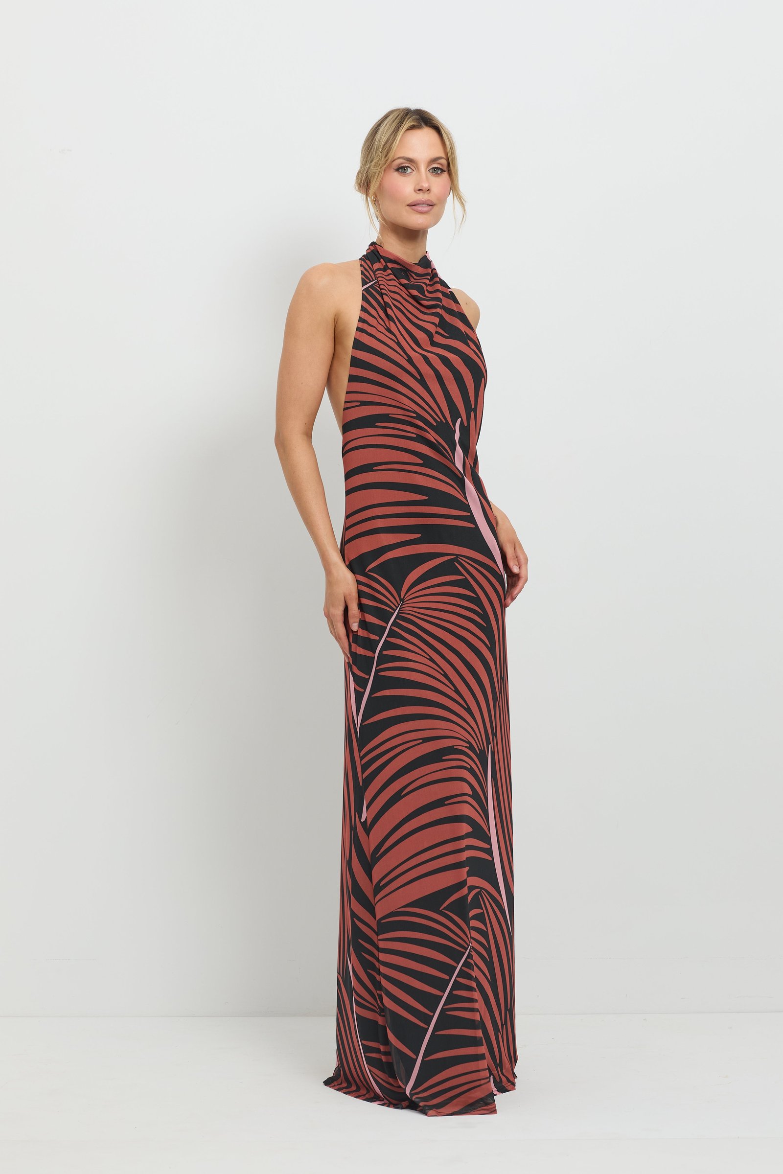 PASDUCHAS TROPICO FUNNEL MAXI DRESS - SUNDOWN photo 2