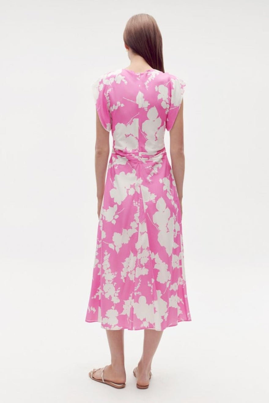 Oroton Silhouette Print Silk Dress photo 4