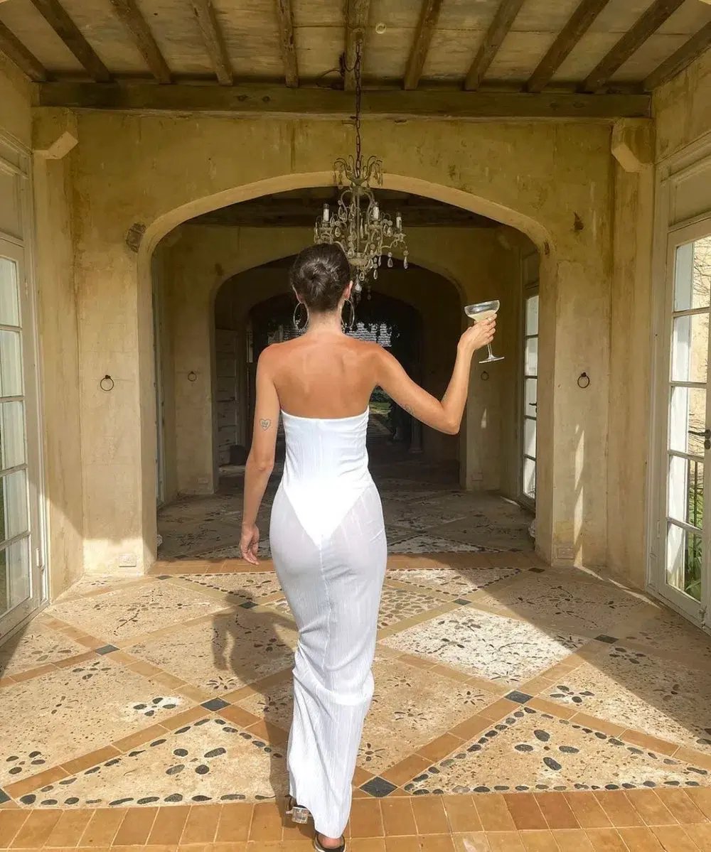 Natalie Rolt Charli Maxi Dress White Size 0 / AU 6 photo 2