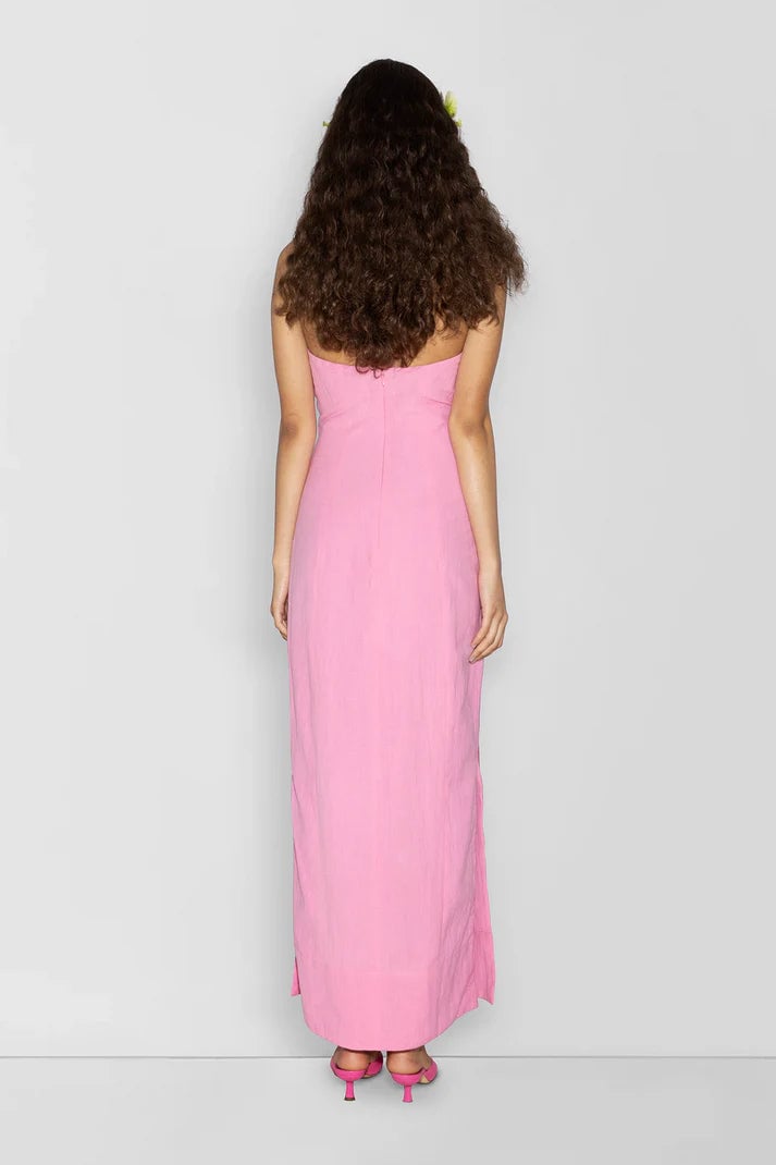 THE WOLF GANG FILIPA EMBROIDERED MAXI DRESS - FLOSS photo 5