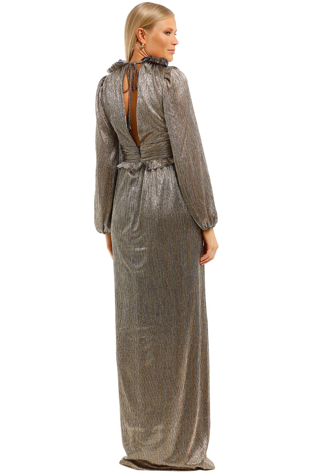Rivero LS Gown - Gold photo 3