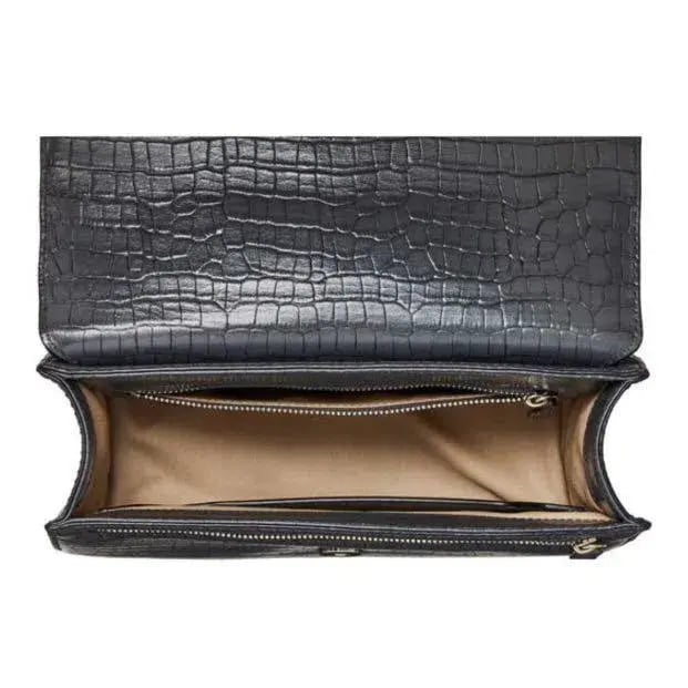 Oroton Forte Texture Slim Clutch in Charcoal photo 2