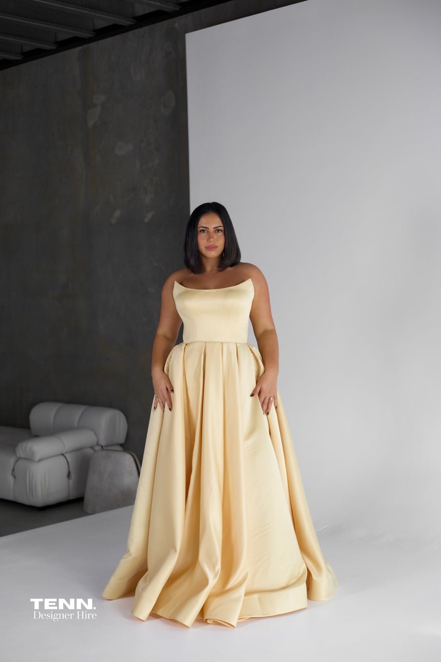 Lia Stublla Alessia Gown - Honey photo 4
