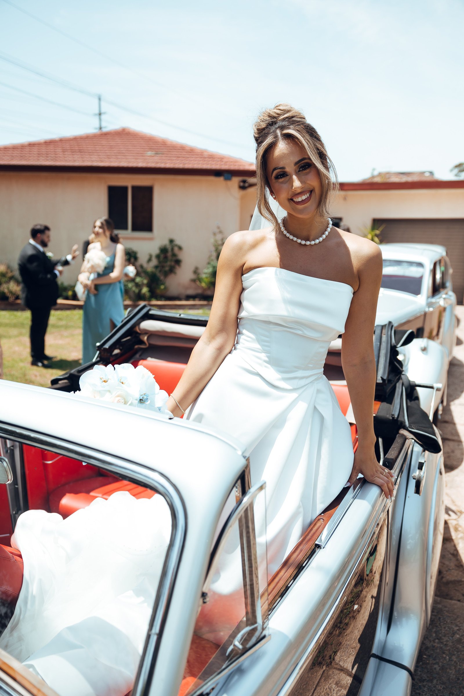 SOURIS BRIDAL GOWN WHITE photo 2