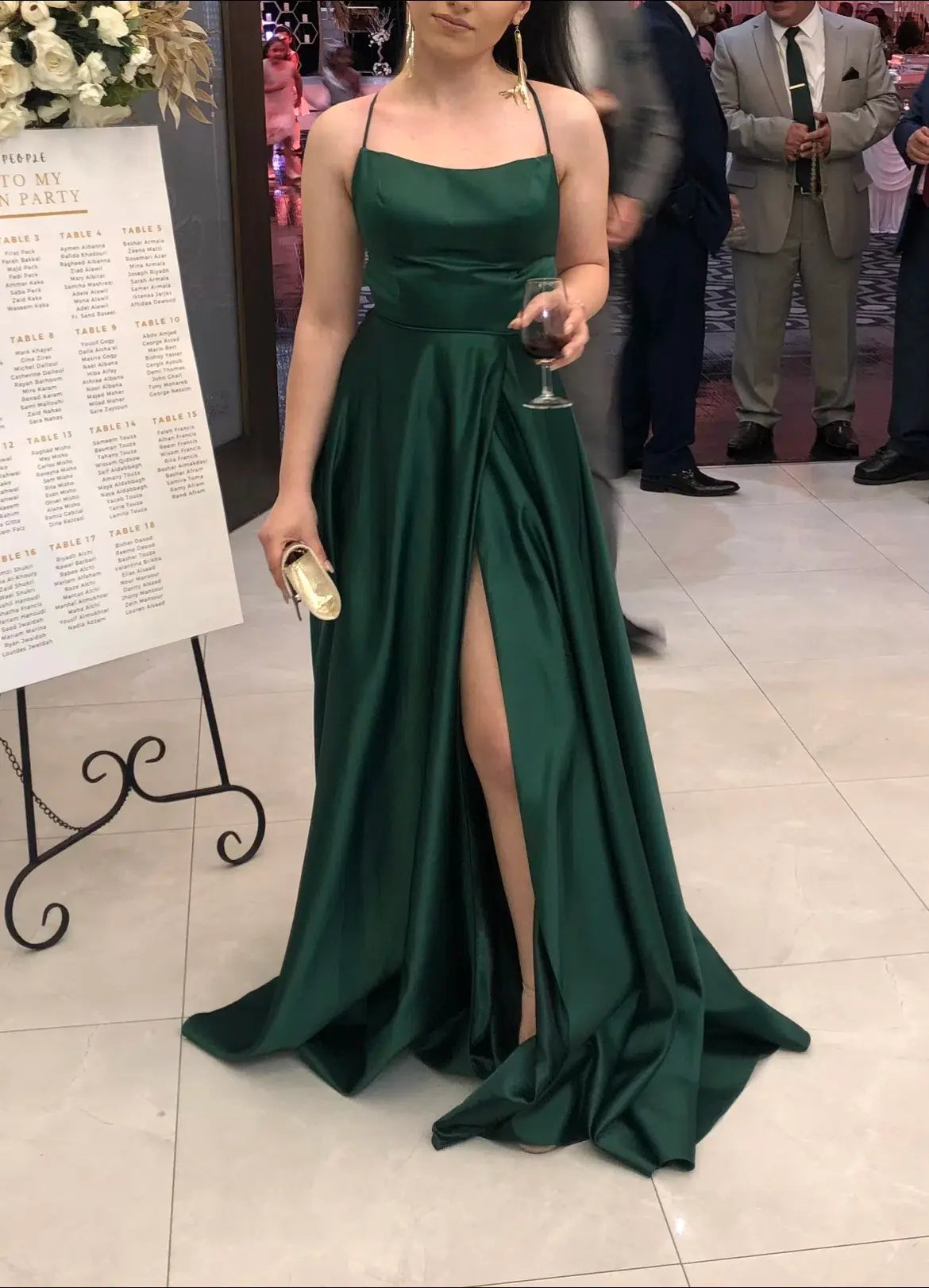 Coco Chanel Maddy Gown Emerald Gown Size 8 photo 4