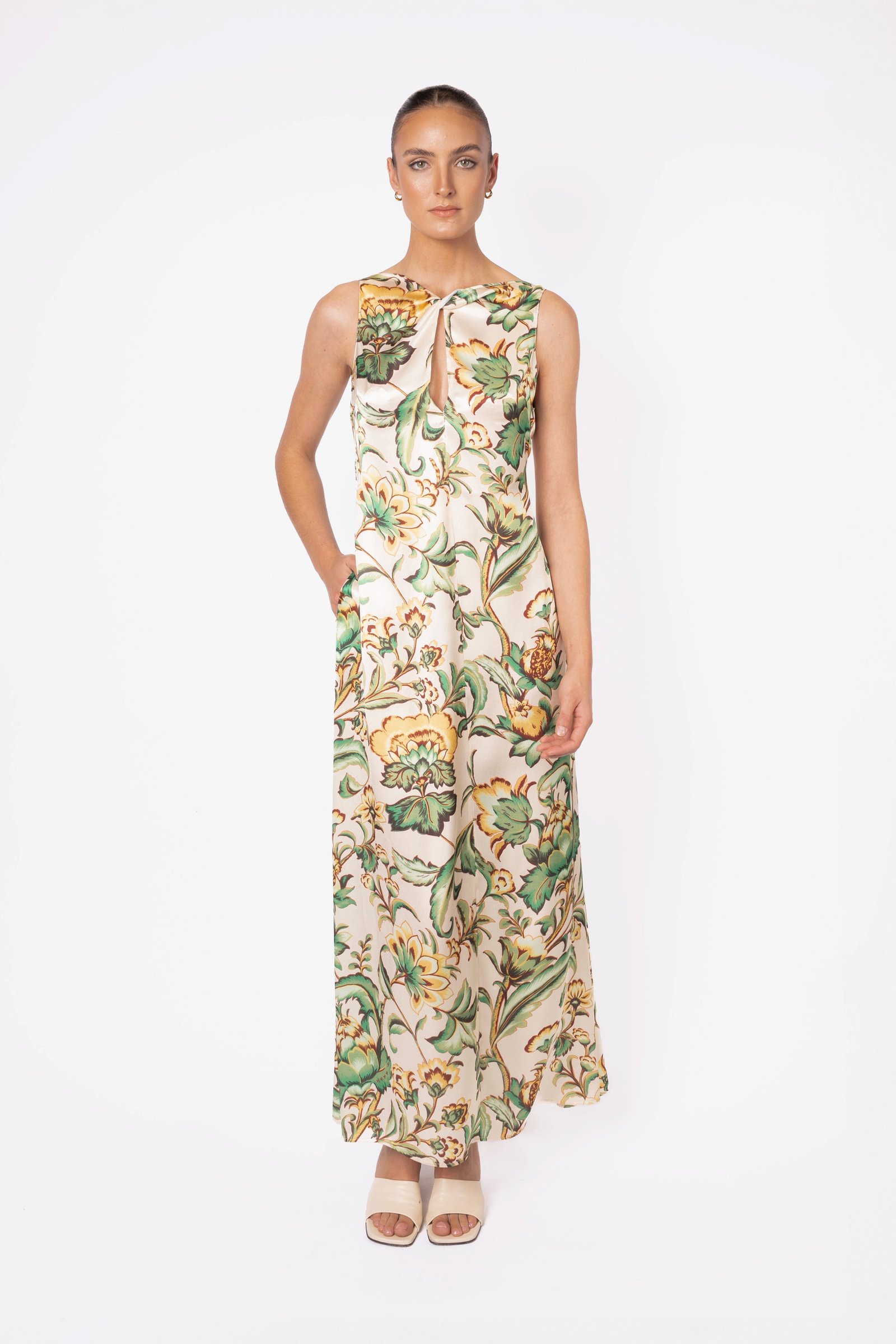 ONE FELL SWOOP LU MAXI DRESS - VERANDA photo 13