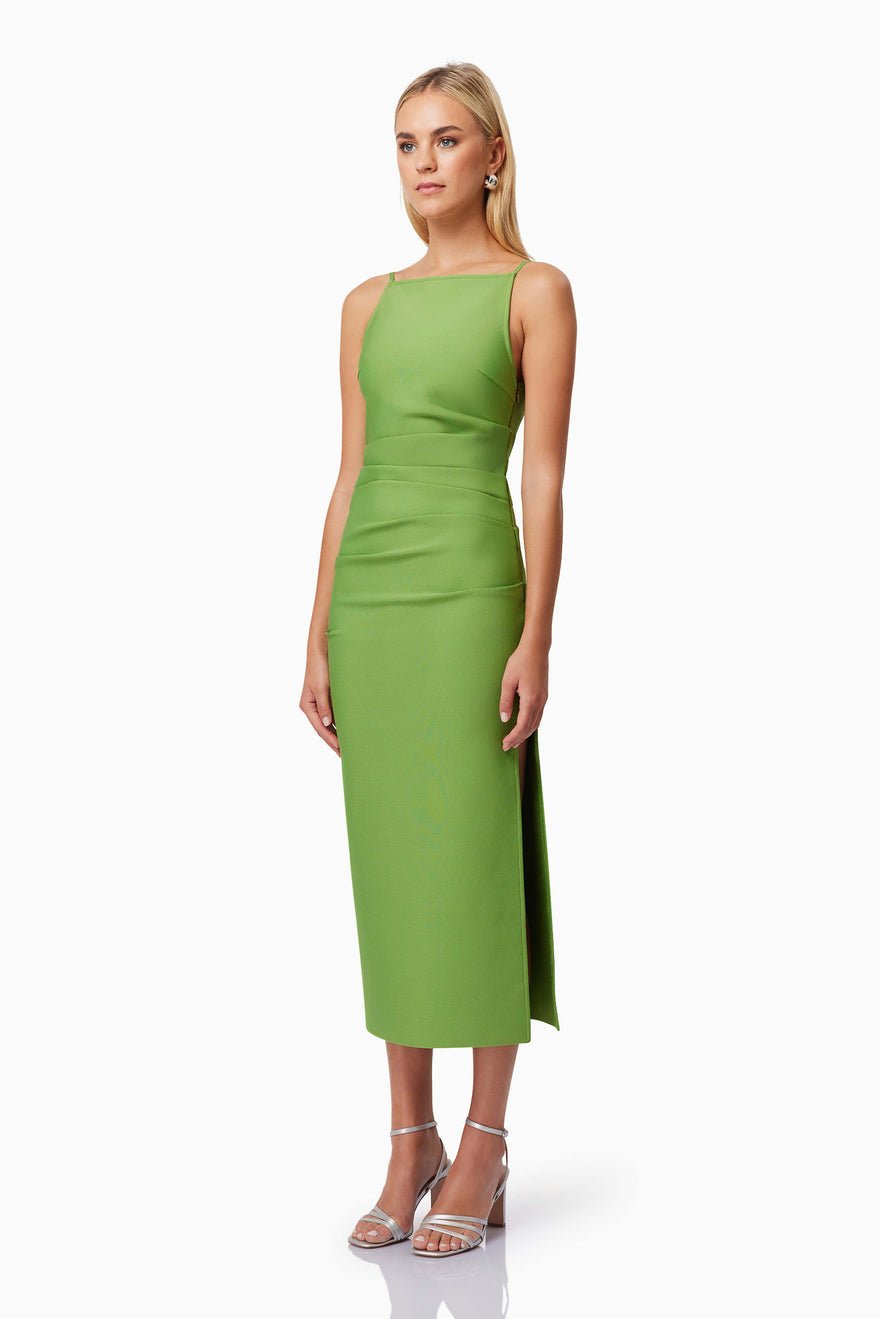 Elliatt Rose Midi Dress - Ferngreen photo 2