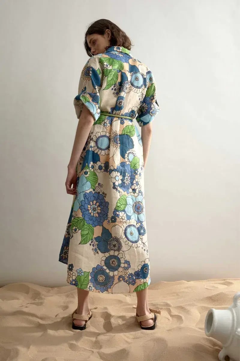Alemais Farrah Shirtdress Print Size 10 photo 4
