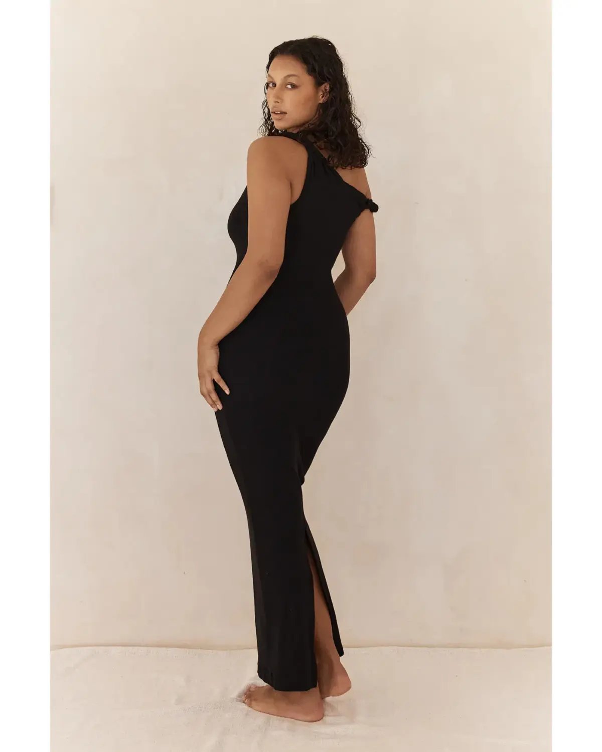 Johansen Long Poppy Dress Black Size AU 8 photo 3