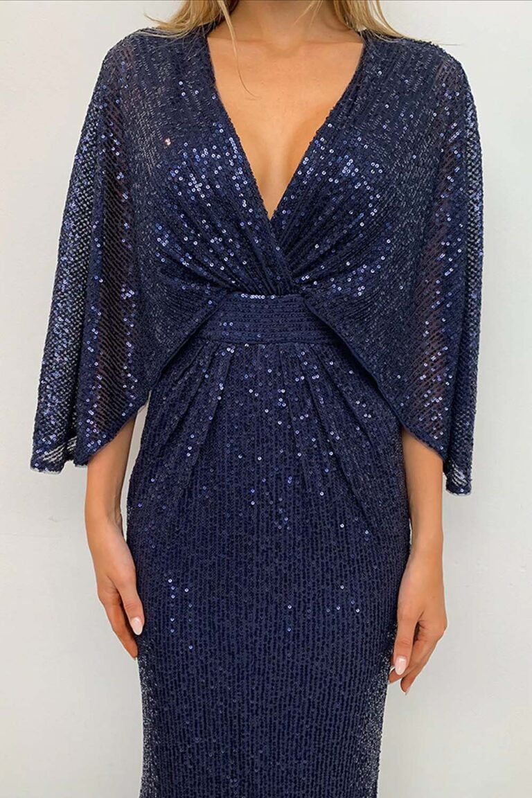 Bariano Oprah Cape Gown photo 2