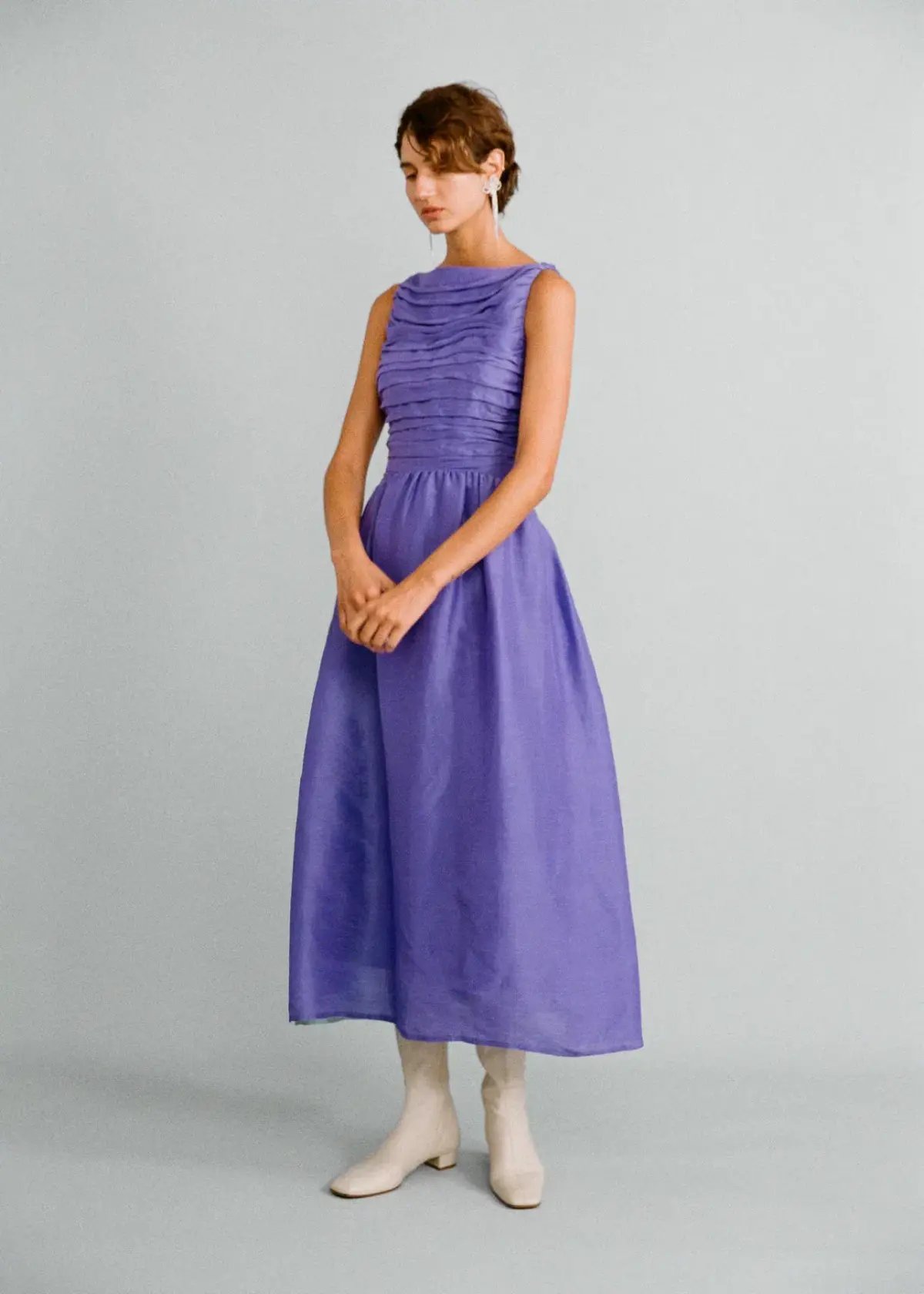 Lovaan Val Dress Iris Size 10 photo 3